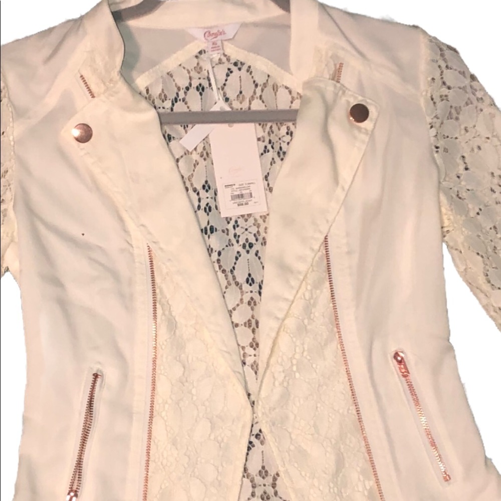 white Lace Jacket - Picture 6 of 6